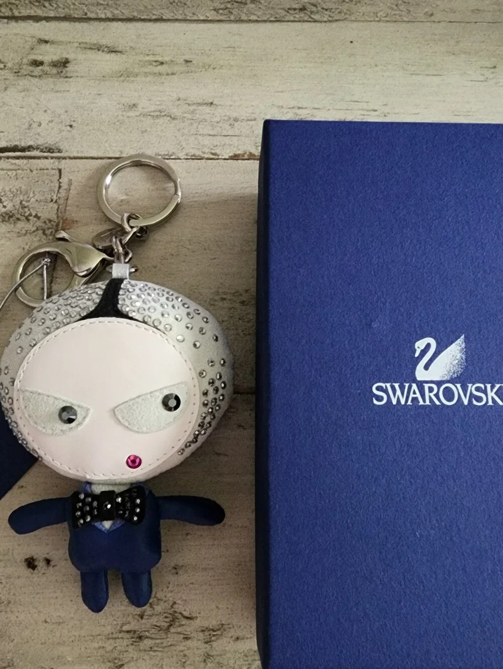 Swarovski Erika Crystal Bag Charm Keyring